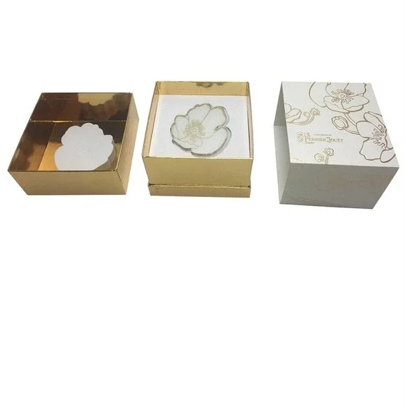 Perrier Jouet Verre Bell Epoque Acrylic 4pc Coaster Set - Picture 3 of 13